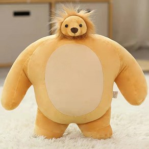 소두곰 인형 어깨빵 머리작은 사자인형 대형 50cm, 소두사자, 1개