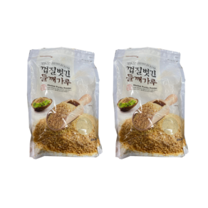 트레이더스 껍질벗긴 들깨가루 1kg, 2개