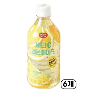 동원 비타C 레몬에이드 500mL x 6병, 6개