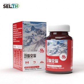 셀스 크릴오일 인지질56 캐나다 500mg x 60캡슐 유통기한넉넉한, 1개, 60정