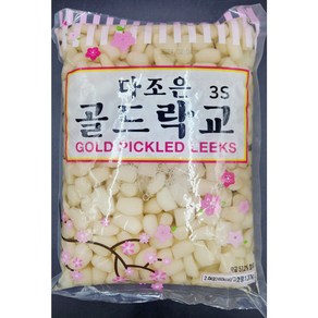 이엔골드락교3S 2.4kg X 6ea (1박스) *무료배송/ 이엔락교3S / 이엔봉지락교 / 이엔푸드골드락교3S / 이엔3S락교 / 이엔봉지락교 / 이엔다조은골드락교3S