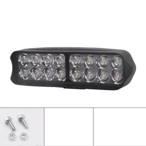 자전거 LED 헤드 라이트 12V-80V 핫세일 아주 밝은 세발 램프 160x50x45mm 8/12/16 Led 모델 전면 부