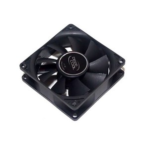 DEEPCOOL DCF-80 3P 팬쿨러/유체베어링/80mm/25T/3핀 케이스쿨러, 선택없음, 1개, 선택없음