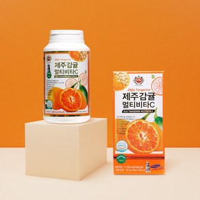 트리코리아 제주감귤비타 500g 330정 비타민C 타우린 피쉬콜라겐