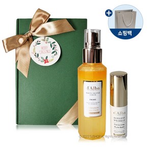 [선물포장] 달바 화이트 트러플 프라임 인텐시브 세럼 100ml + 멀티밤9g 최신상 시즌4 크리스마스선물 감사선물, 축하 택, 1세트