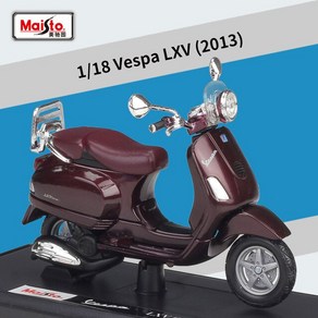 Maisto 118 Vespa GT3 300 합금 바이크 오토바이 모델 다이캐스트 금속 클래식 컬렉션 장난감 선물