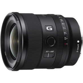 소니광각 단초점 렌즈풀 사이즈FE 20mm F1.8 GG 렌즈디지털 일안 카메라 α[E마운트]용 렌즈SEL20F18G