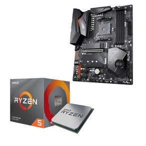 GIGABYTE X570 AORUS ELITE 메인보드 + AMD Ryzen 5 3600X CPU 번들