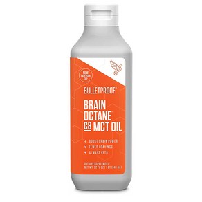 불렛프루프 브레인 옥테인 엠씨티 오일 Bulletpoof Bain Octane C8 MCT Oil fom Coconut Oil 32온스, 1개