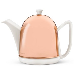 Bedemeije Cosy 1510WK Cosy Manto Teapot 1.0 L White Bedemeije 코지 1510WK 코지 맨토 찻주전자 1.0 L 흰색 금속 피, No option, 1개