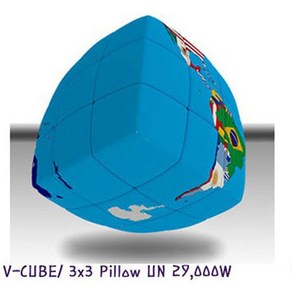 IQPLUS V-CUBE 큐브, 3x3 Pillow UN, 1개