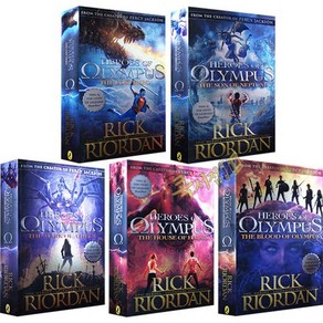 [콕서점] 퍼시잭슨 후속 5권 세트 올림포스의 영웅들 영어원서 Heoes of Olympus 음원제공, 올림포스의 영웅들 (5권 세트)