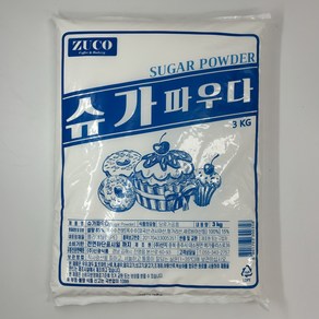 신광 슈가파우더 3kg 슈가파우다 ZUCO, 4개