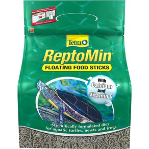 Teta ReptoMin Floating Food Sticks 2.64 Pounds Fo Aquatic Tutles Newts And Fogs geen, 1개