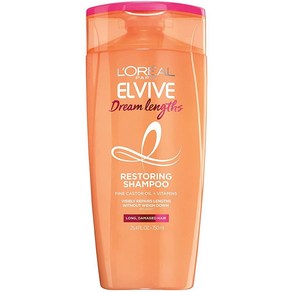 로레알 파리 Elvive Deam Lengths 리스토어링 샴푸 길고 손상된 모발용 700ml, 1개