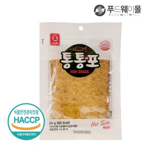 한진식품 통통어포 매운맛 24g 쥐포, 1개