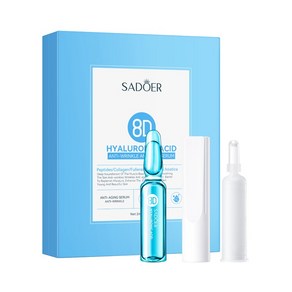 1+1 SADOER8D 히알루 론산 주름 방지 앰플 세트, 2세트, 60g