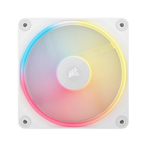 CORSAIR iCUE LINK LX120-R RGB Expansion Fan Revese (화이트) 케이스쿨러, 1개, 선택없음, 선택없음