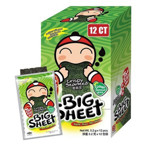 Big Crispy Seaweed Snack Sheets by Tao Kae Noi | C Tao Kae Noi의 Big Crispy Seaweed Snack Sheets | 클래