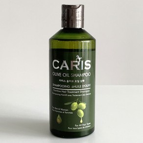 카리스 올리브오일 샴푸 400ml 모발 윤기 영양 볼륨, 1개