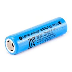 듀라맥스 18650 1200/2600/3000/3500/26650 5000mAh 리튬이온배터리 충전용건전지, 18650 3500mAh, 1개