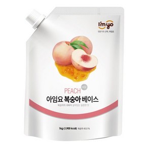 아임요 과일베이스 복숭아 1kg 3개세트, 3개