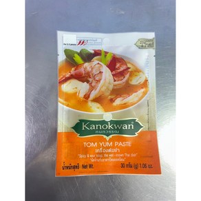 [태국] 카녹완 똠얌 페이스트 / [THAI] KANOKWAN TOMYUM PASTE, 30g, 1개