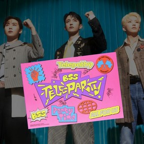 [홀로그램 슬리브 증정] 세븐틴 부석순 - 싱글 2집 앨범 TELEPARTY 일반반 GA Vesion