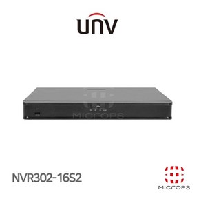 [유니뷰] 800만화소 IP NVR CCTV 녹화기 NVR302-16S2 16채널 [POE미지원], 1개