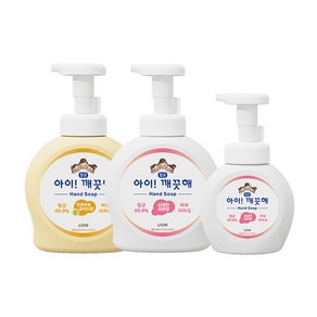 아이깨끗해 핸드워시 레몬향490ml+레몬향250ml+순490ml, 250ml, 1개