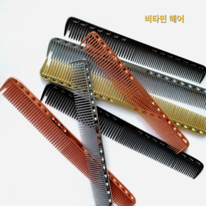 커트빗 정전기방지 메탈빗, 1개, L 로즈골드