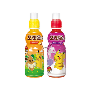 포켓몬음료수 235ml 오렌지망고 6개+포도사과 6개 총12개, 단품, 12개