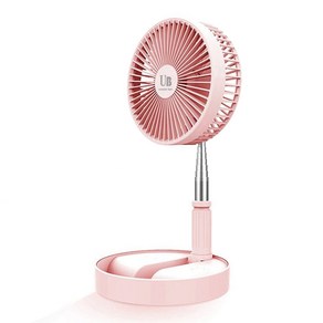 UB 폴더블팬 무선 접이식 선풍기 대용량 7인치 써큘레이터, 화이트