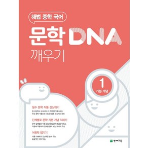 해법 중학 국어 문학 DNA 깨우기 1: 기본 개념(2024)