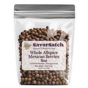 SavoSatch Whole Allspice Beies Pimenta dioica -, 1개, 226g