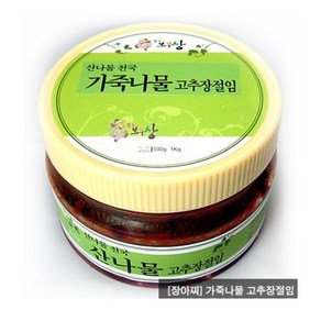 가죽나물 고추장 장아찌 절임 반찬 밥도둑 500g, 1개