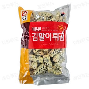 사조 매콤한김말이튀김1kg사조, 1kg, 1개