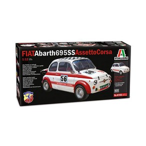 이타레리 프라모델자동차 [IT4705S] ITALERI 1:12 FIAT Abath 695SS, 1개