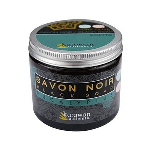 KARAWAN AUTHENTIC Savon noi eucalyptus 카라완 유칼립투스 블랙 비누 200ml