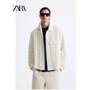 ZARA 자라 포켓 자카드 오버핏 자켓