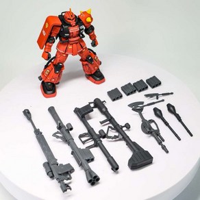 차이나건단 HG 1/144 죠니라이덴 전용 자쿠2 ZAKU2 조립 프라모델 죠니라이덴 전용 자쿠2(스티커)풀웨폰, 1개