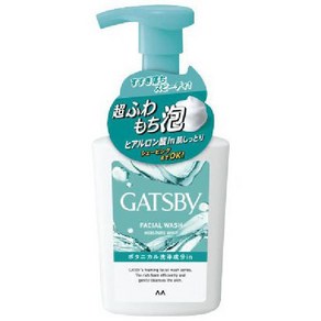 맨담 mandom GATSBY 갯츠비 페이셜 워시 모이스처 휘핑 남성용 세안제, 단일, 1개