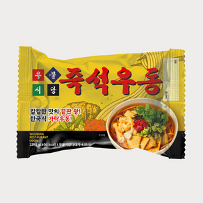 우불식당 즉석우동, 221.5g, 4개