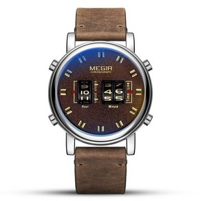 이럭스몰 [당일출고] MEGIR 2137G Quatz Watch 남성 시계