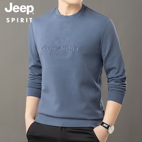 JEEP spirit (지프스피릿) 맨투맨 남성 티셔츠 남자 라운드넥