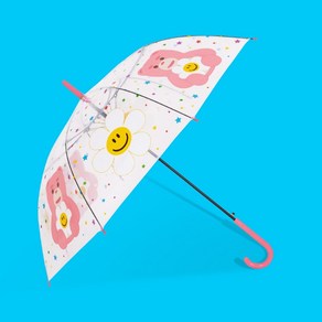 [벨리곰X위글위글] 투명우산 장우산 자동 비닐 - Smile We Love