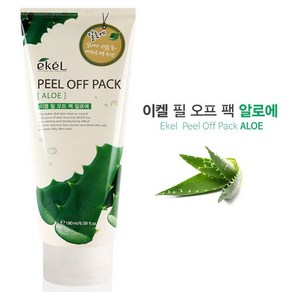 BLmak 여자필오프팩 맑은피부 알로에 각질 이컬 180ml 345111EA, 1개입, 1개