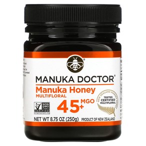 Manuka Docto 마누카 꿀 잡화꿀 MGO 45+ 250g(8.75oz) 1팩, 1개, 기본, 250g