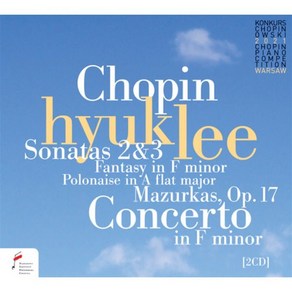 [CD] 이혁 (Hyuk Lee) - 2021년 쇼팽 콩쿠르 실황 (Chopin Album 18th Intenational Fydeyk Chopin P...