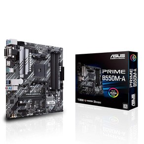 ASUS AMD B550 탑재 AM4 대응 마더보드 PRIME B550M-A[MicoATX], 상세페이지 참조